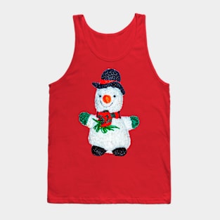 Jolly Snowman Tank Top